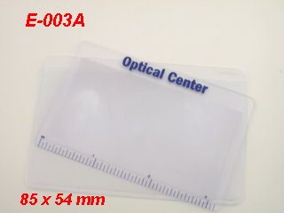 Magnifier is small enough to fit in your wallet and lightweight enough to carry all the time! itis ideal for reading fine print including maps and men